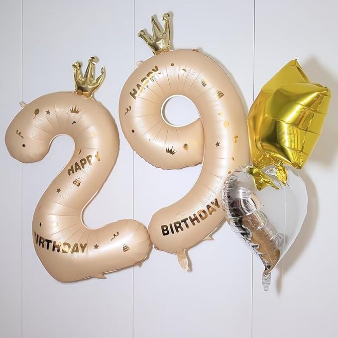 CROWN BALLOON NUMBER