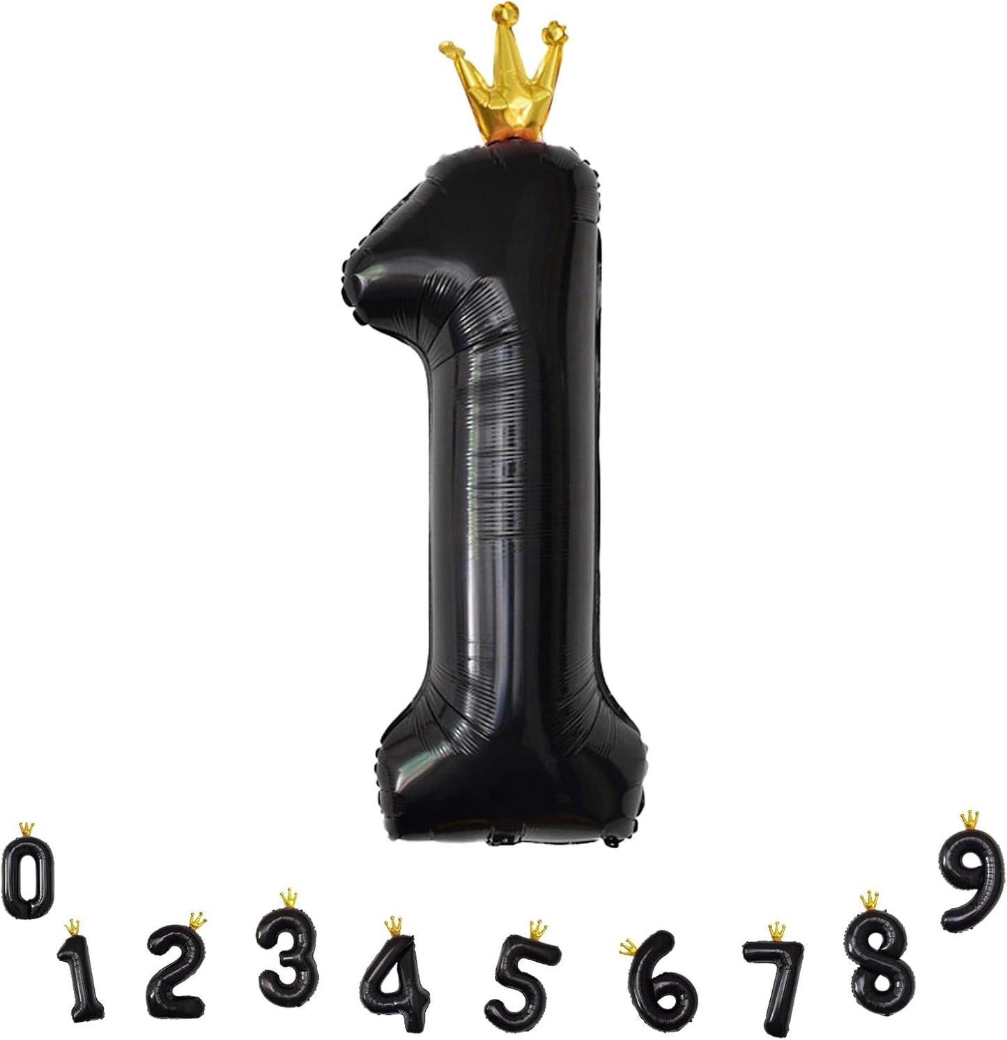 CROWN BALLOON NUMBER
