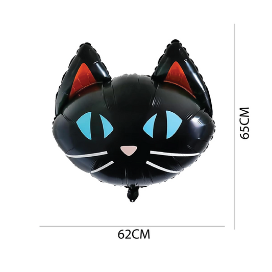 BLACK CAT HEAD