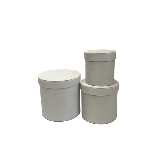 VELVET ROUND BOXES