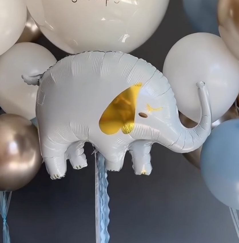 Elephant Foil Balloon